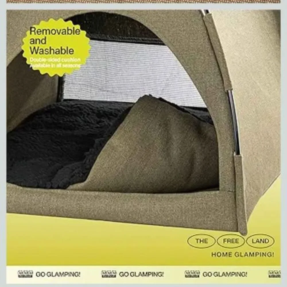 Tent cat bed